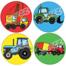 CONSTRUCTION (60 STICKERS) 